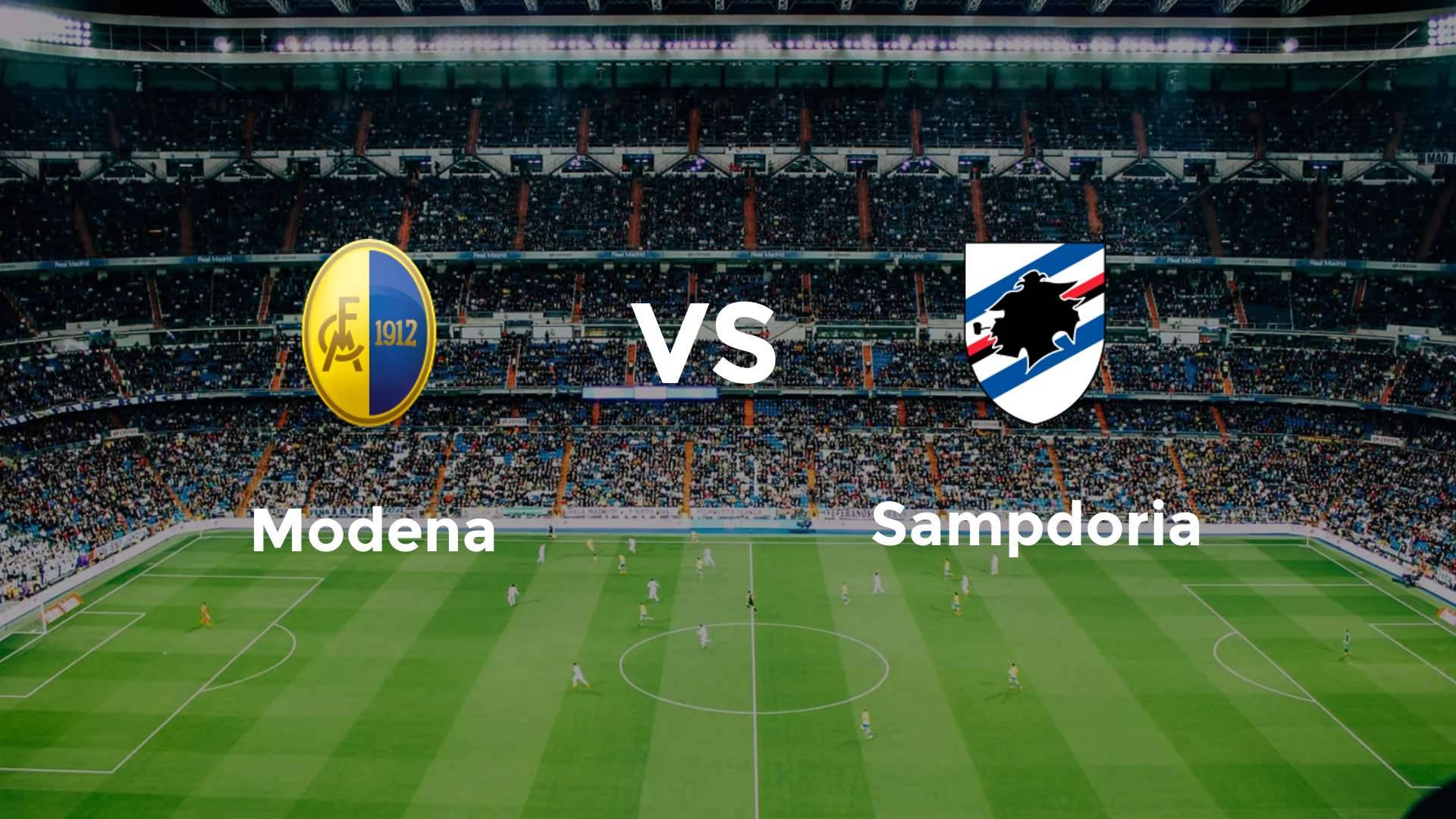 Modena vs Sampdoria