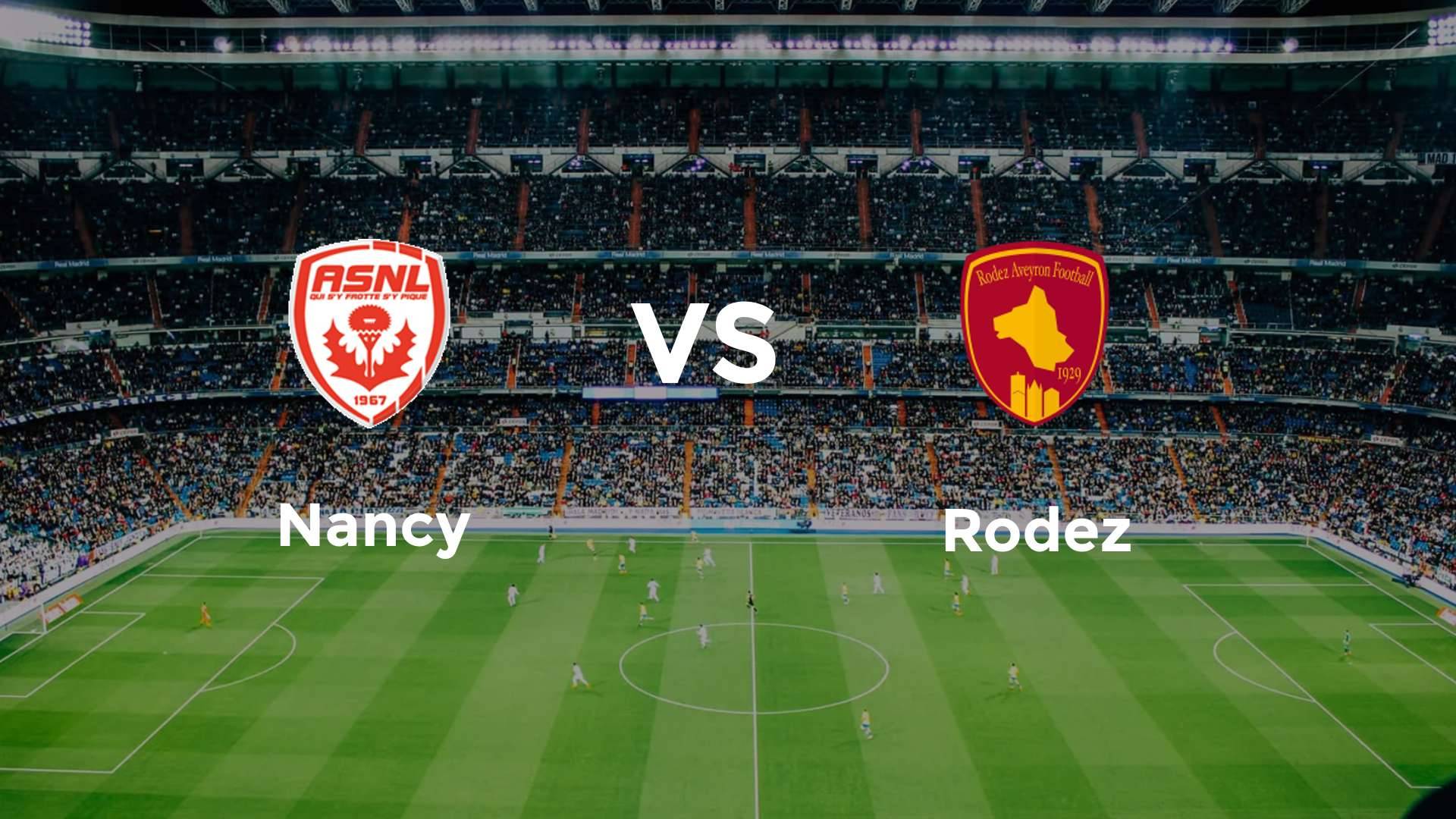 Nancy vs Rodez