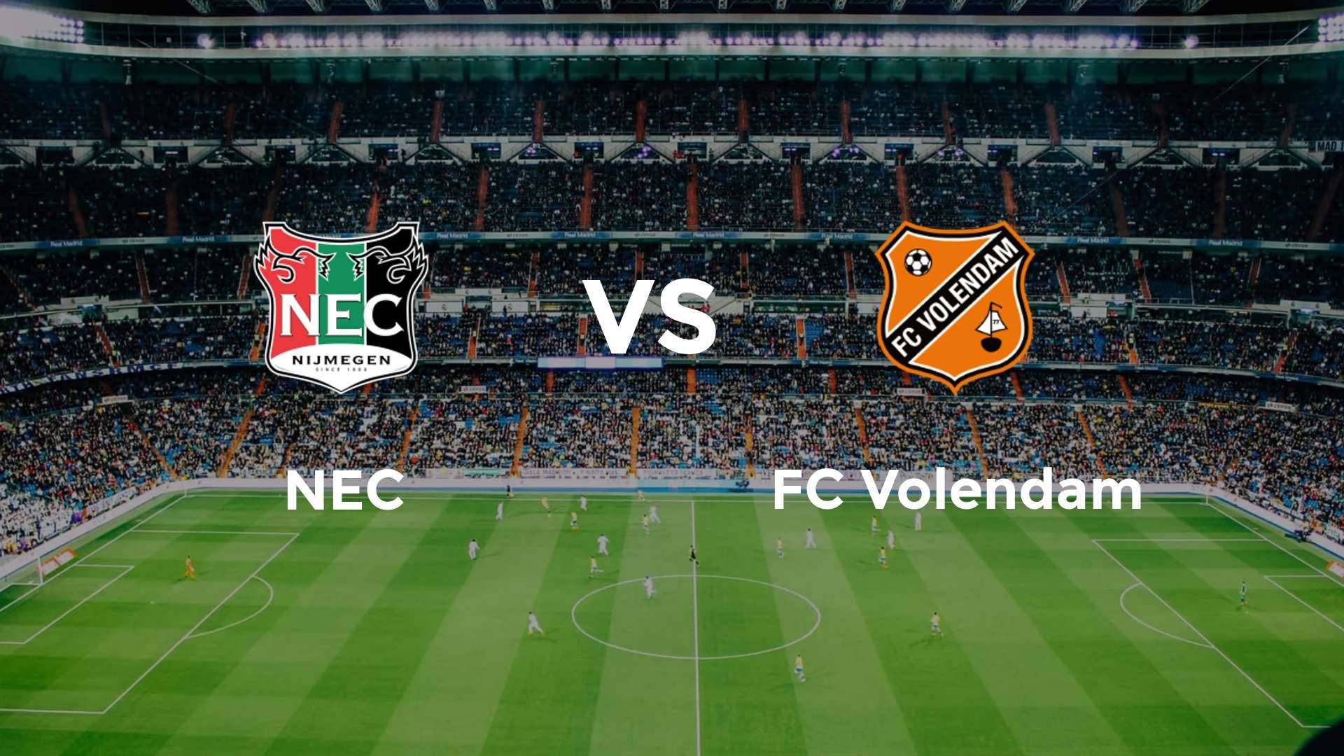 NEC Nijmegen vs FC Volendam
