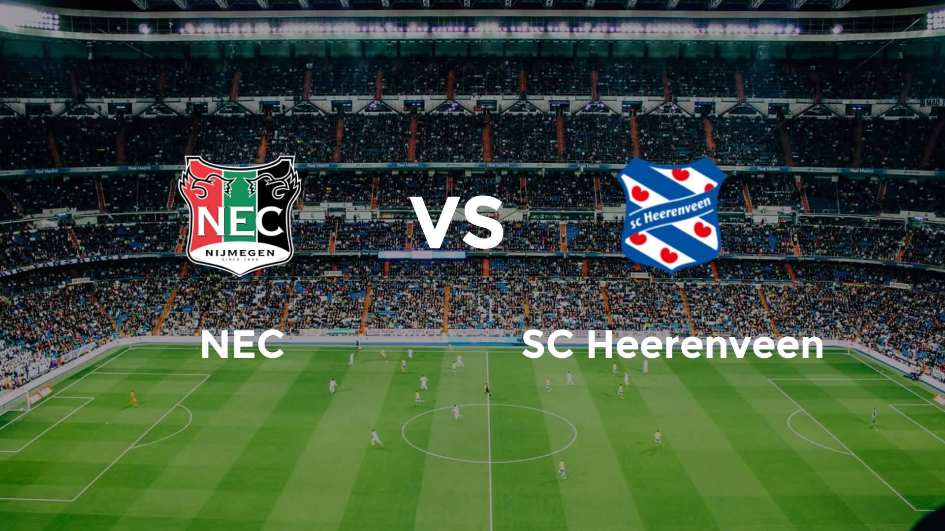 NEC Nijmegen vs SC Heerenveen