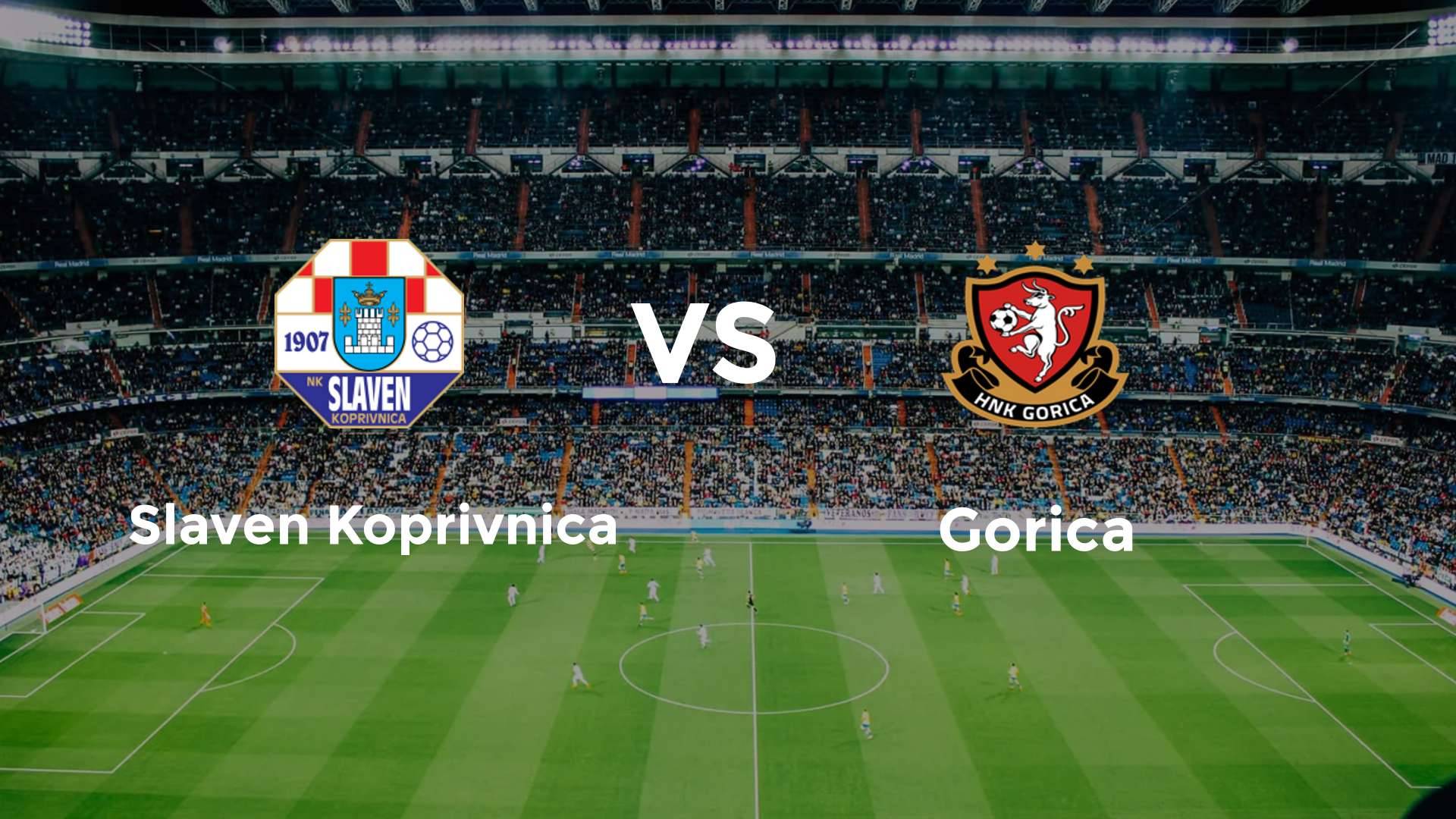Slaven Koprivnica vs Gorica