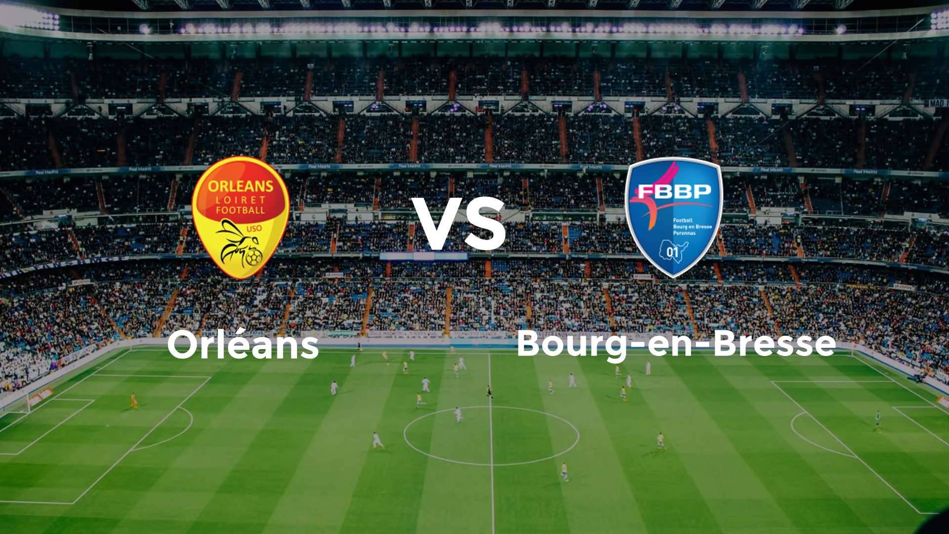Orléans vs Bourg-en-Bresse