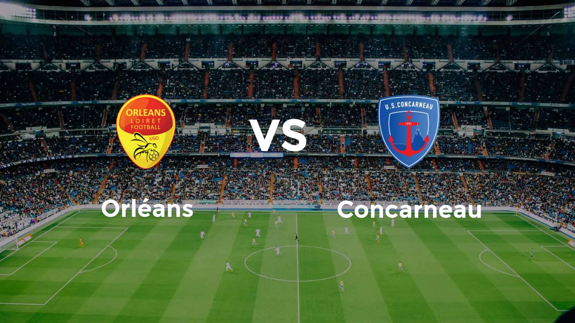 Orléans vs Concarneau