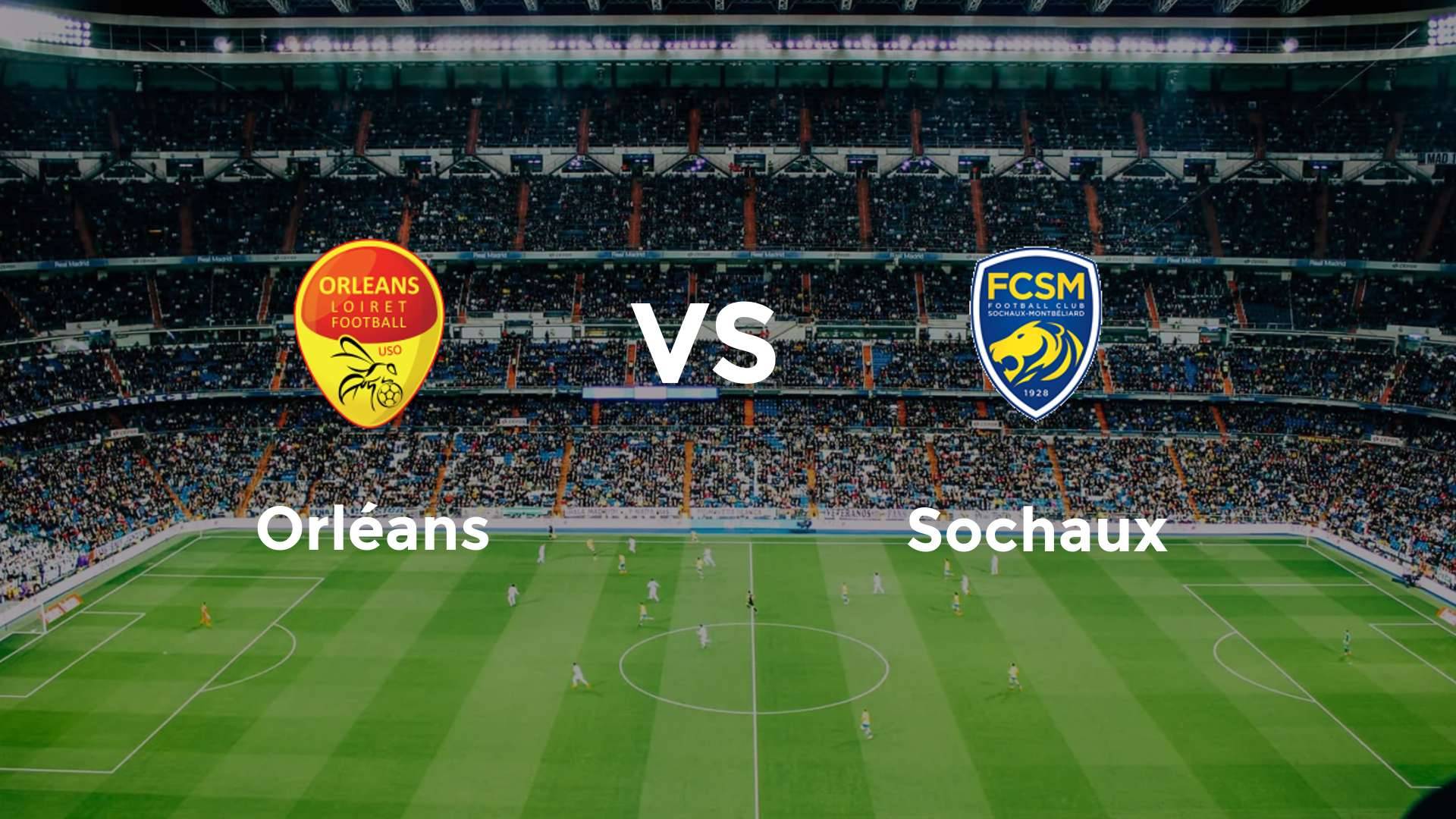 Orléans vs Sochaux