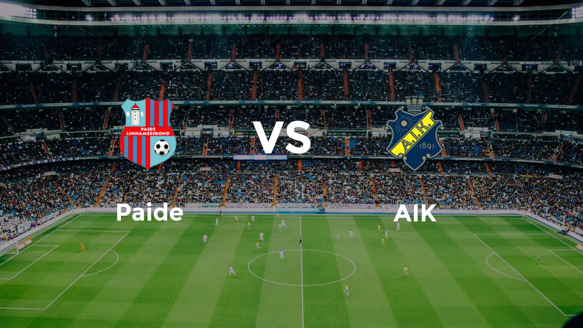 Paide vs AIK