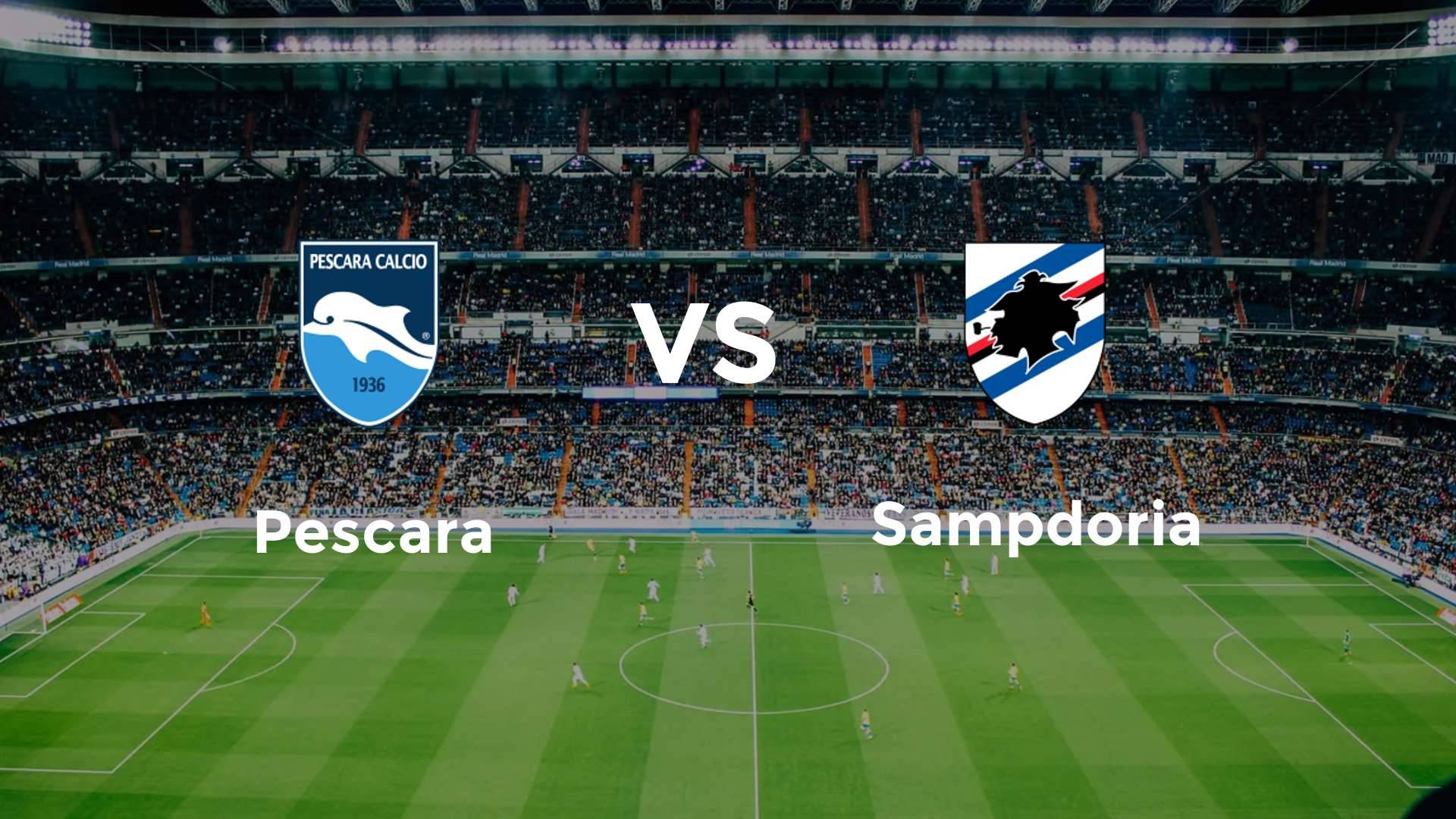 Pescara vs Sampdoria
