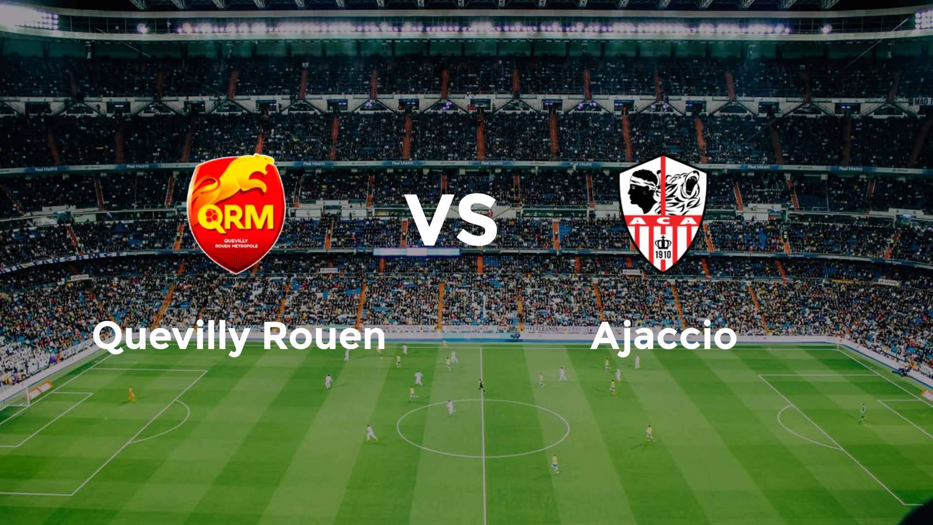 Quevilly Rouen vs Ajaccio
