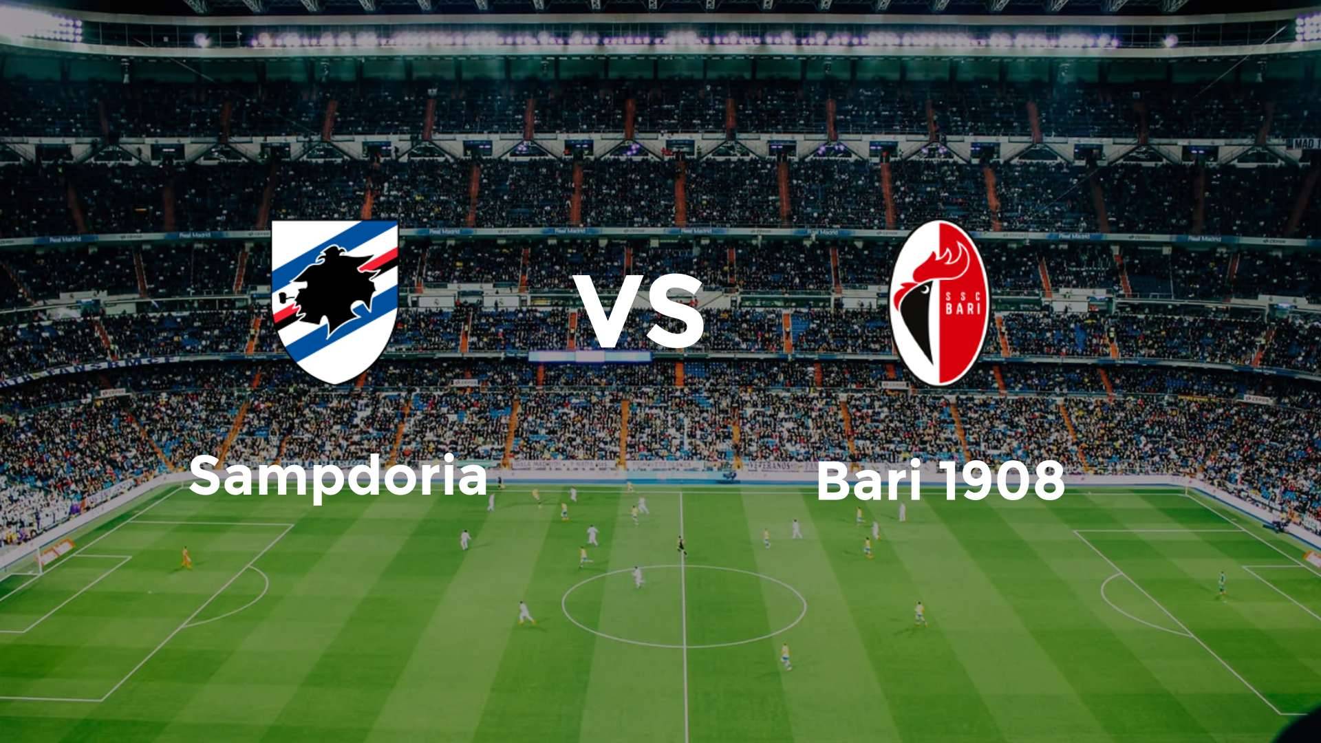 Sampdoria vs Bari 1908