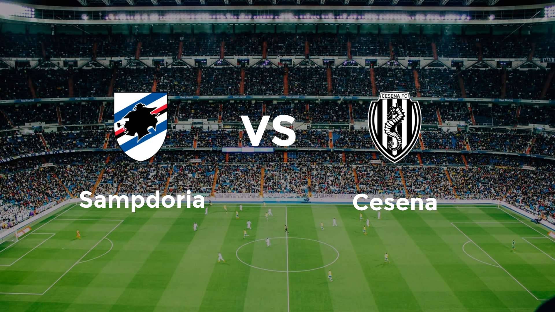 Sampdoria vs Cesena