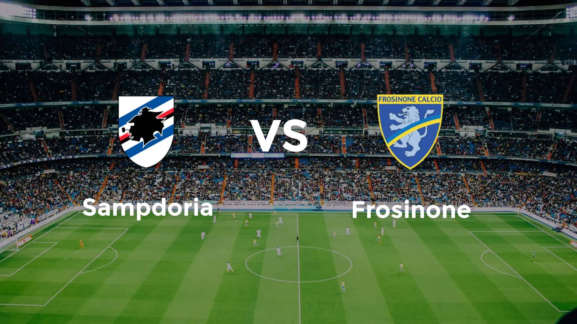 Sampdoria vs Frosinone