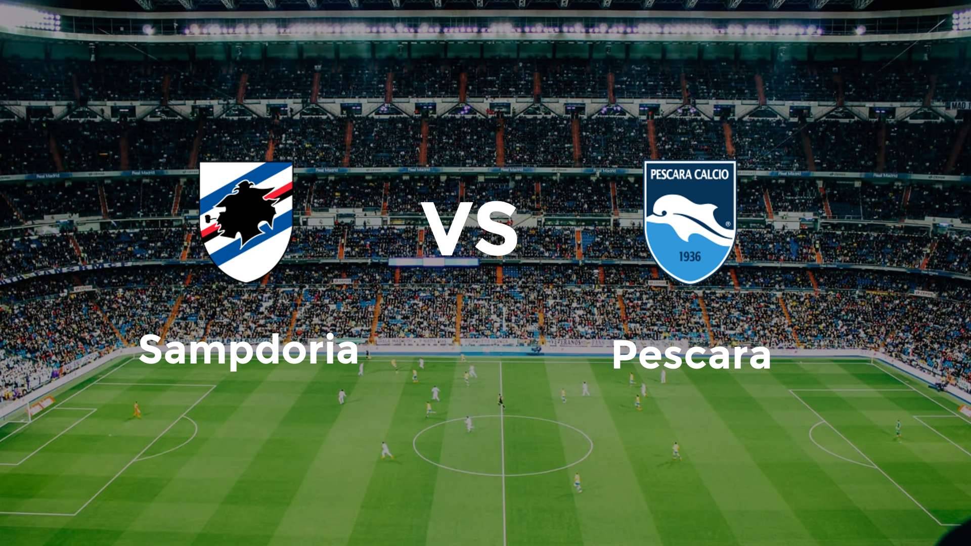 Sampdoria vs Pescara