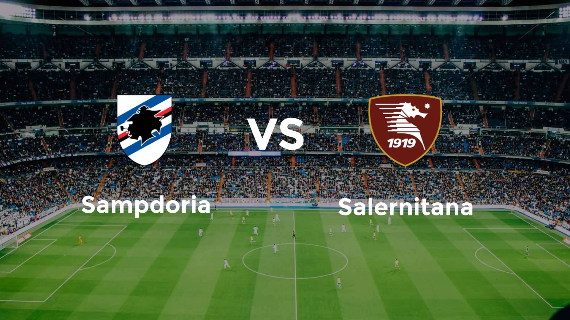 Sampdoria vs Salernitana