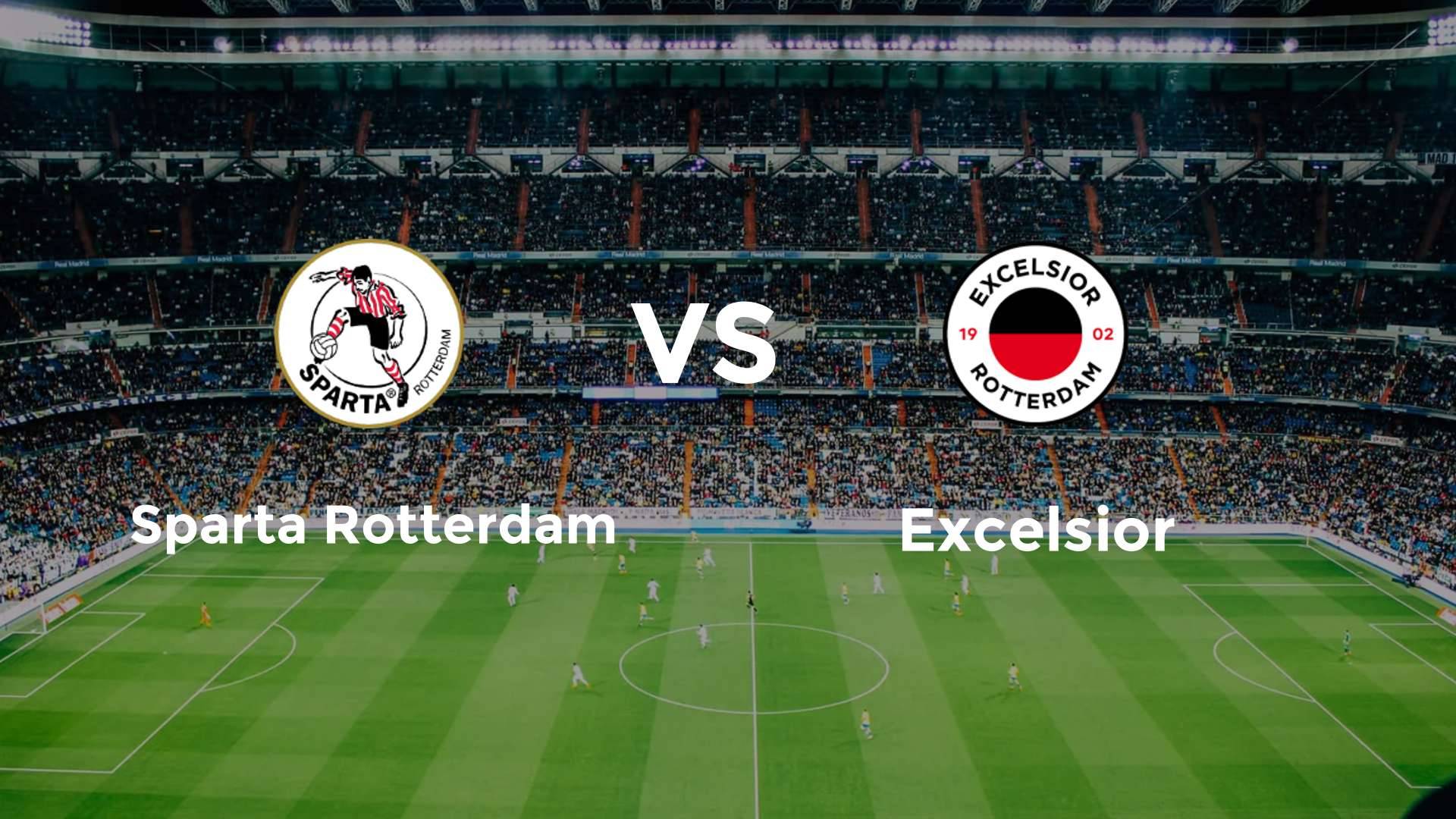 Sparta Rotterdam vs Excelsior