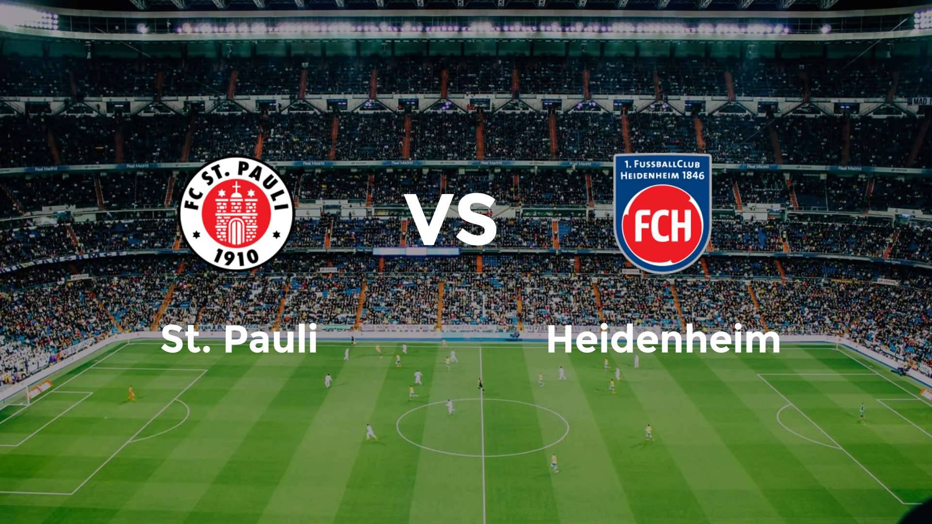 St. Pauli vs Heidenheim