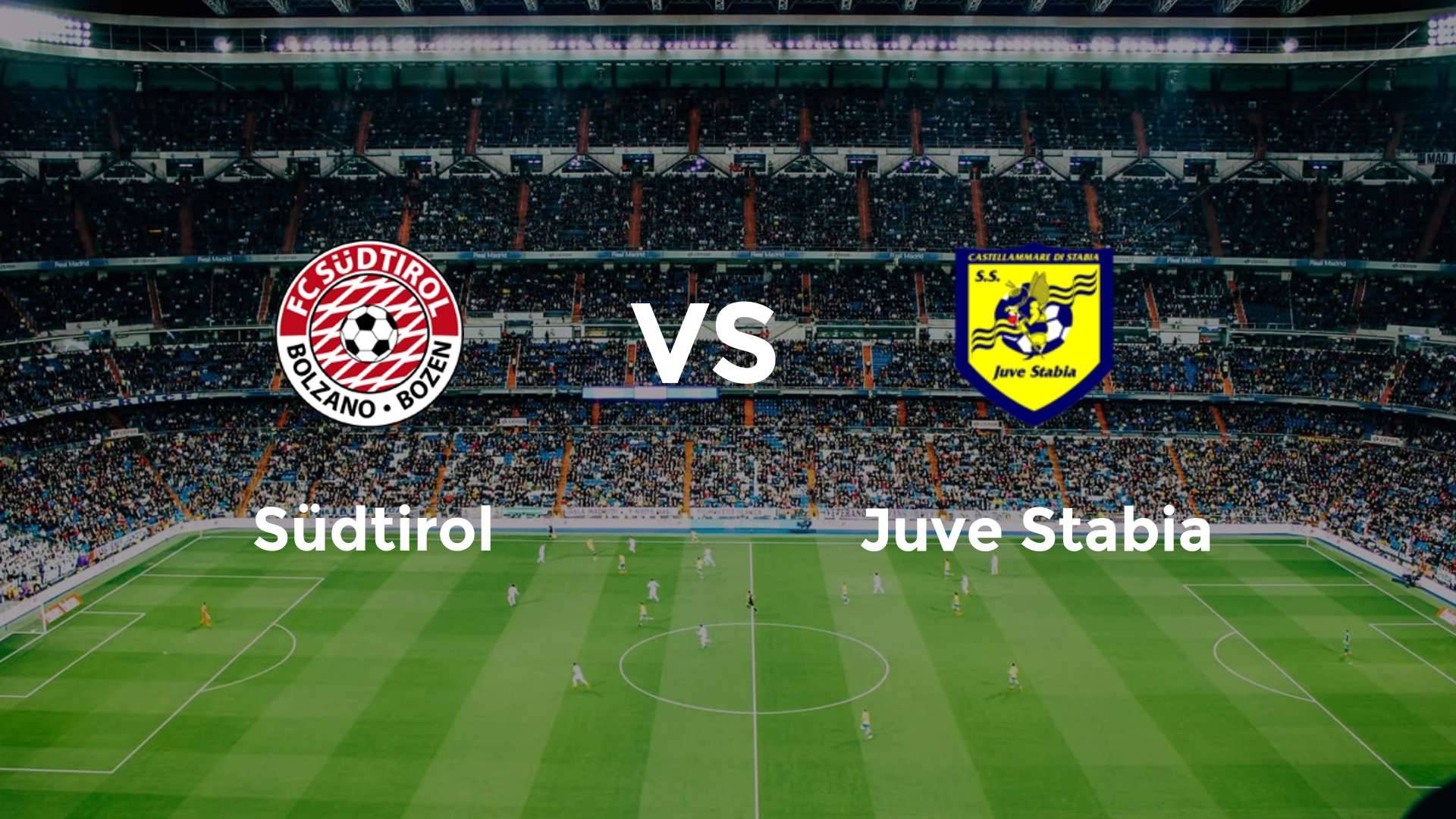Südtirol vs Juve Stabia