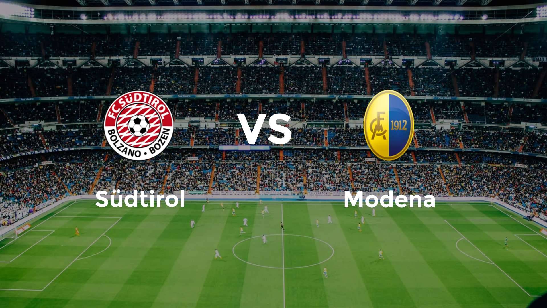 Südtirol vs Modena
