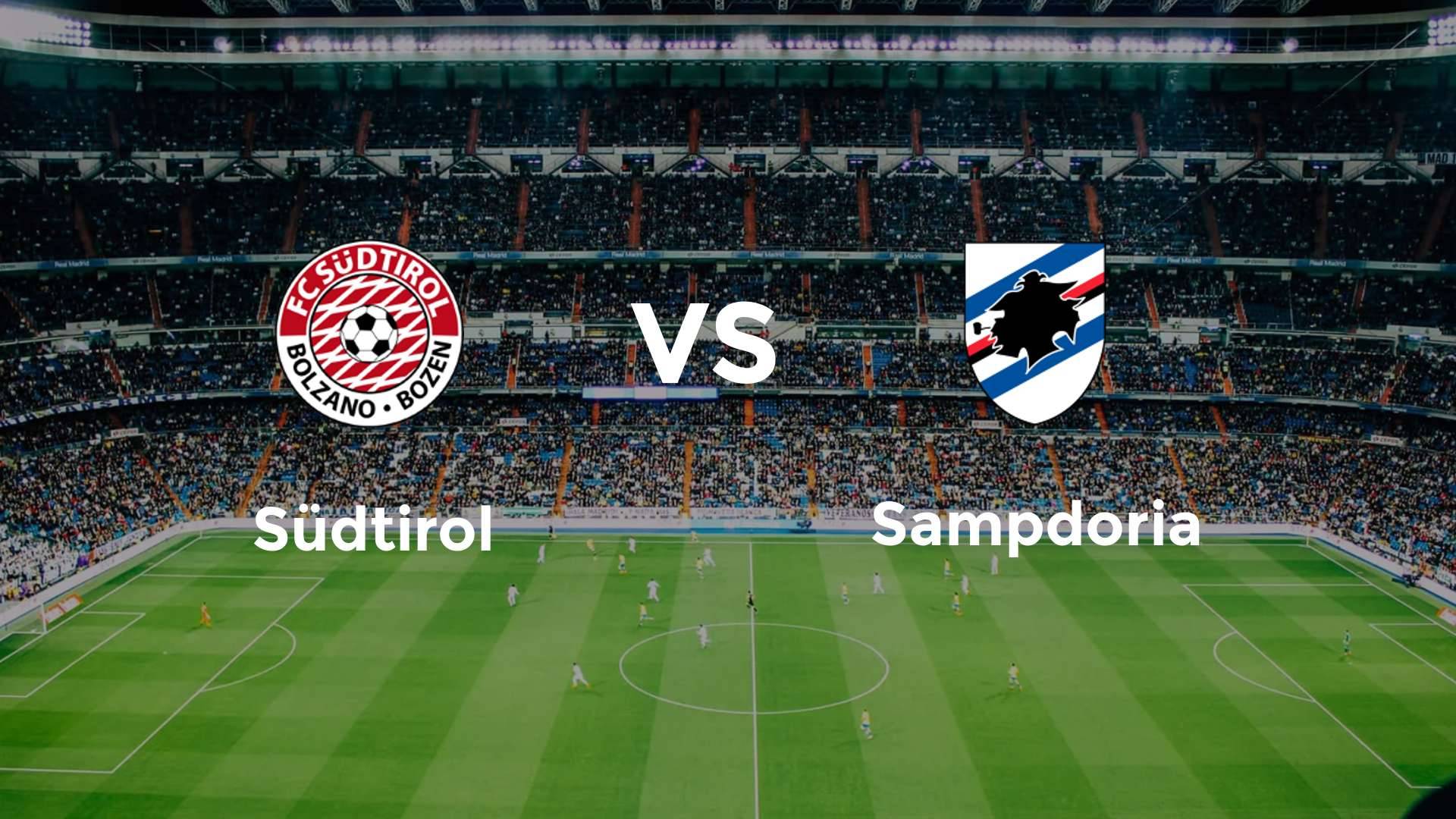 Südtirol vs Sampdoria