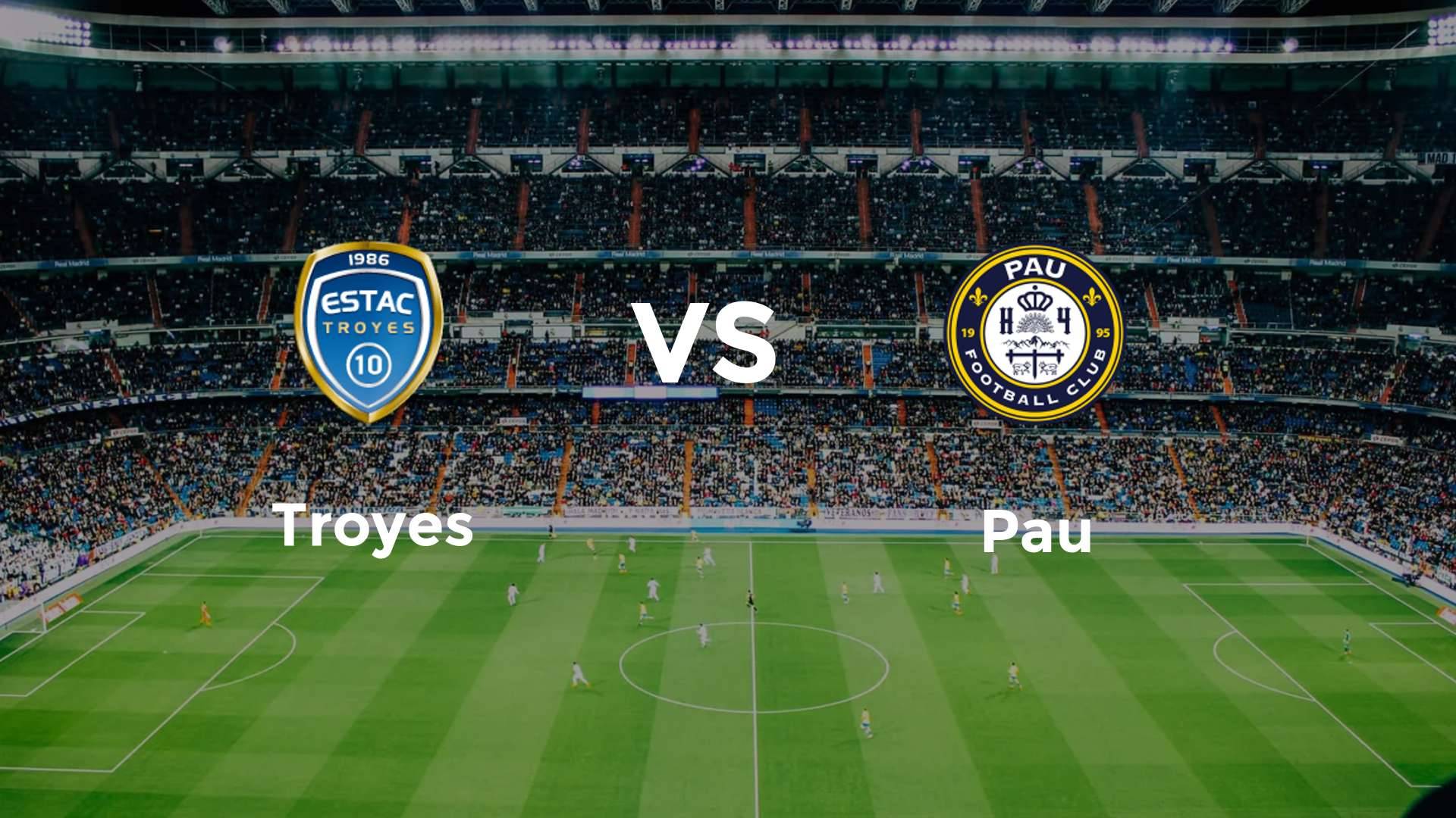 Troyes vs Pau