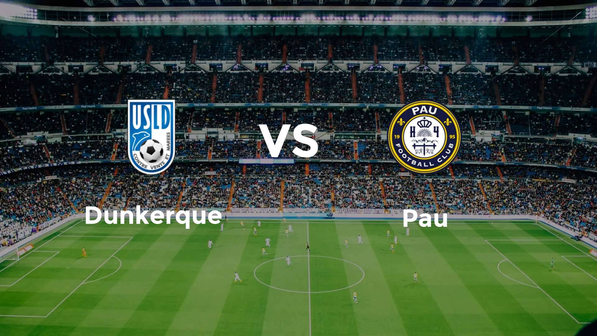 Dunkerque vs Pau