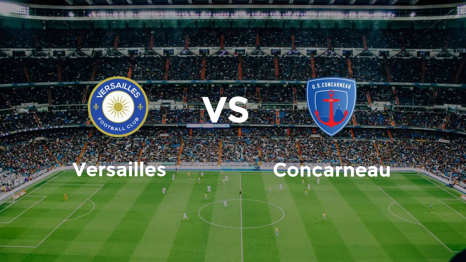 Versailles vs Concarneau