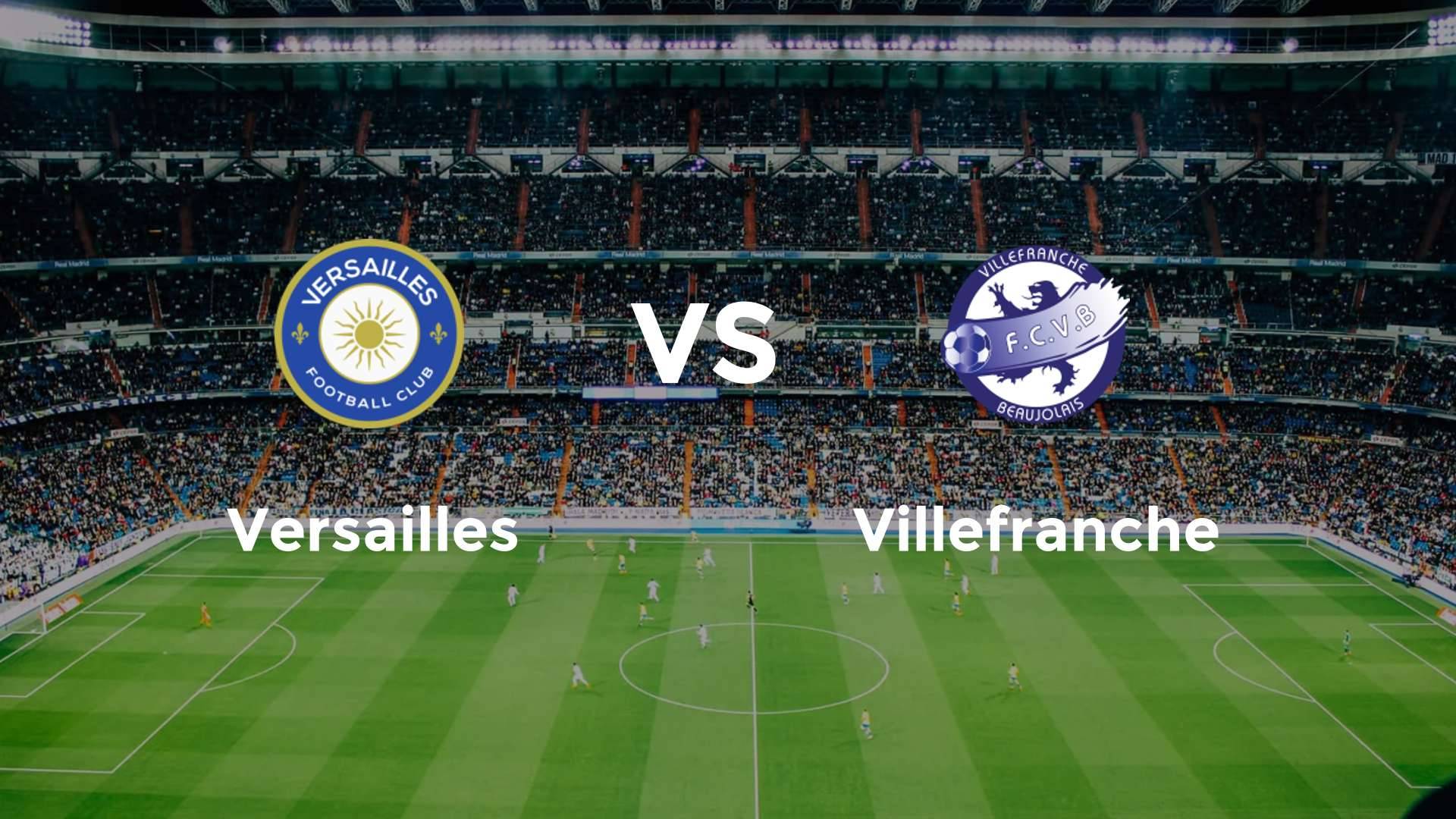 Versailles vs Villefranche