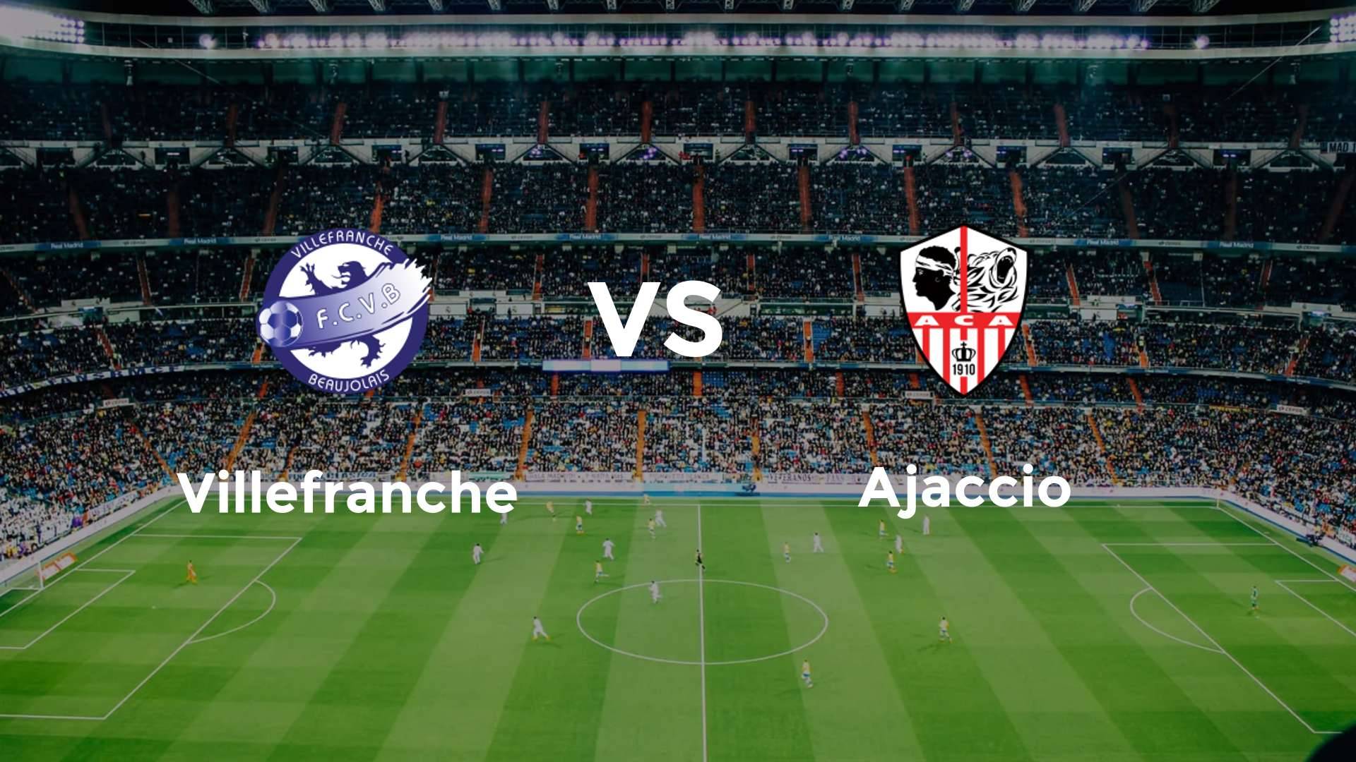 Villefranche vs Ajaccio