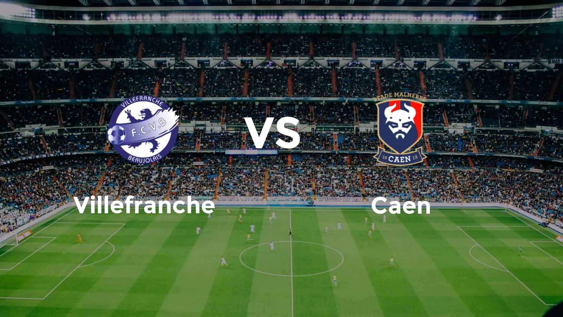 Villefranche vs Caen