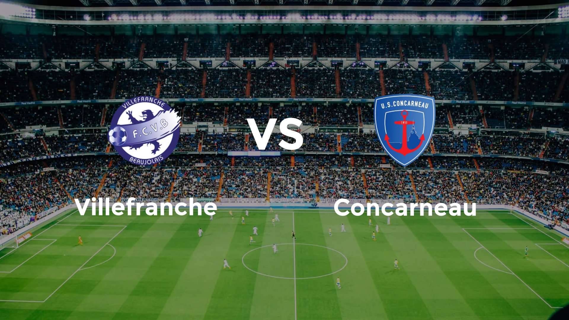 Villefranche vs Concarneau