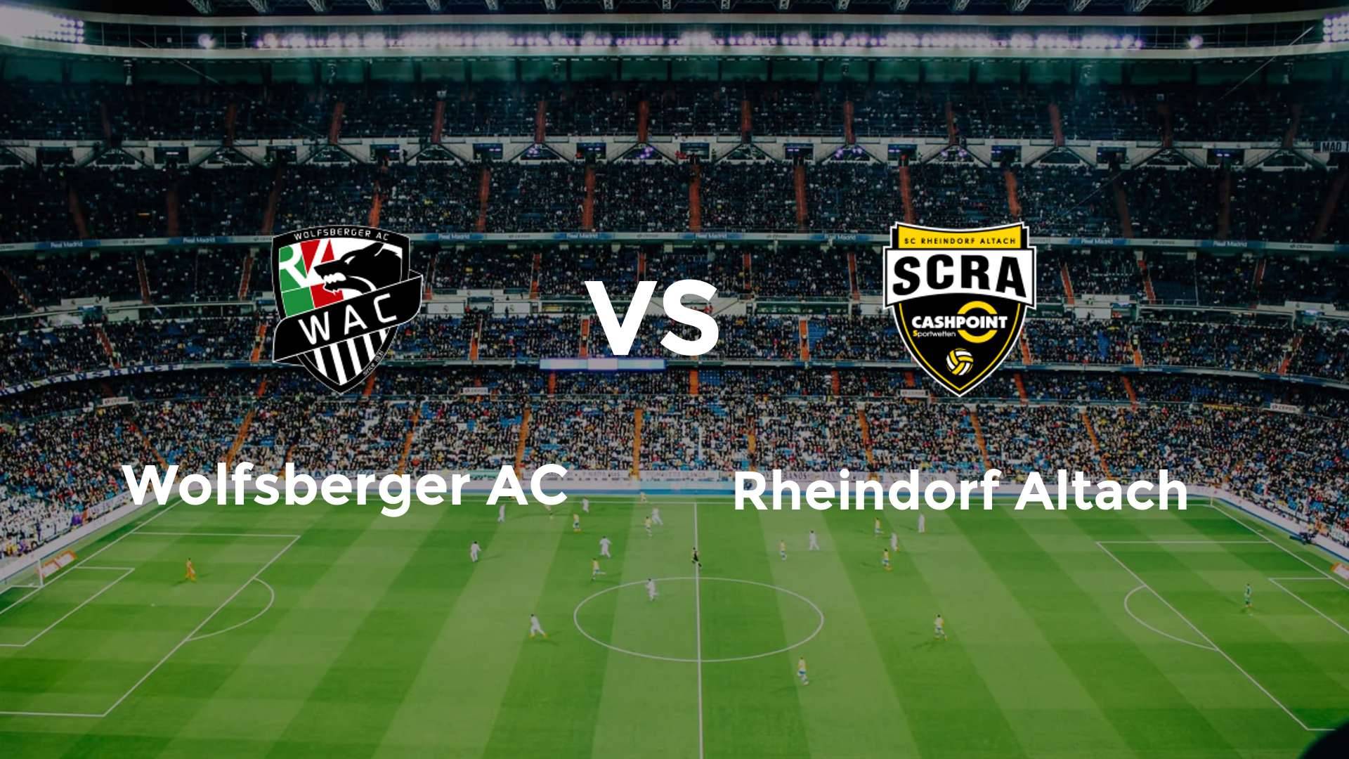 Wolfsberger AC vs Rheindorf Altach