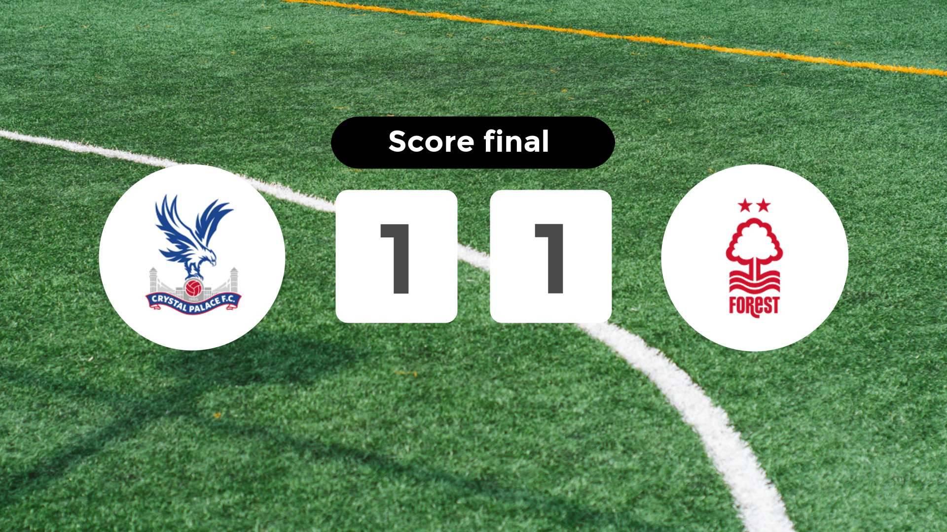 Résumé du match Crystal Palace vs Nottingham Forest du 24 août 2025