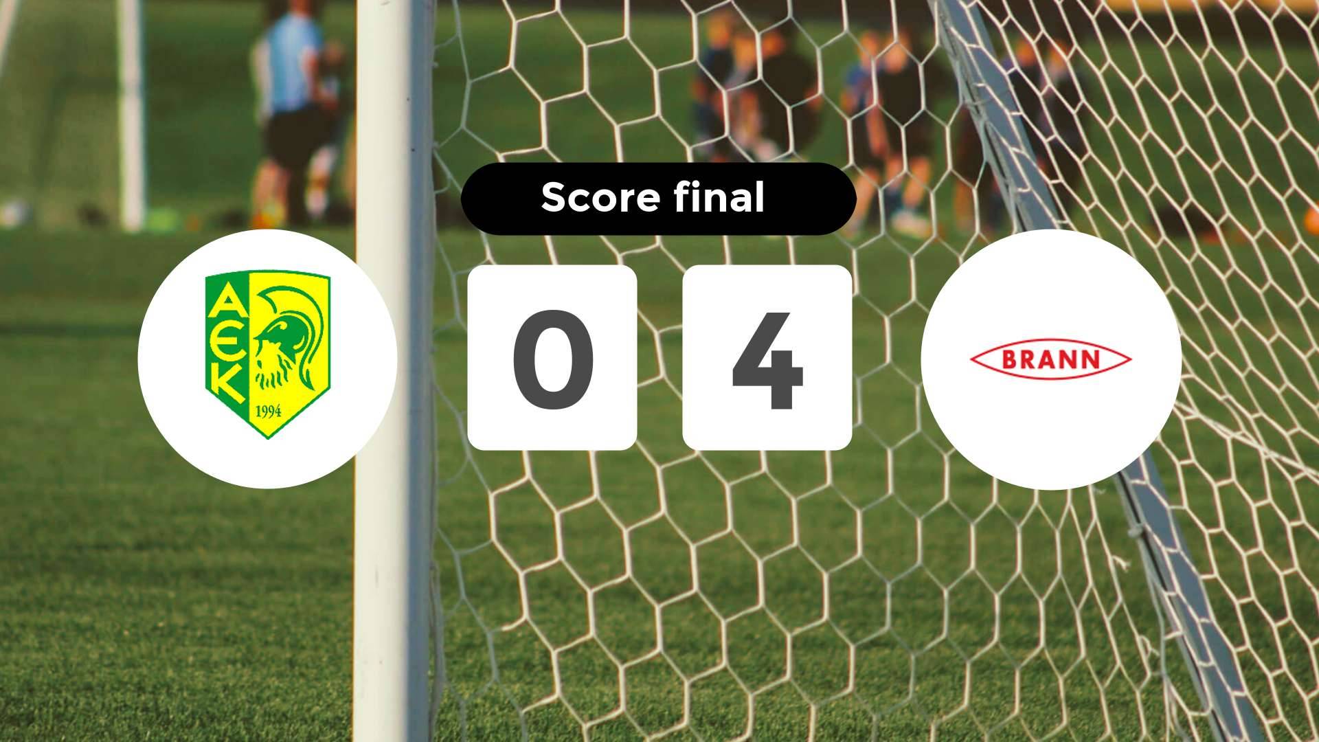 Résumé du match AEK Larnaca vs Brann du 27 août 2025