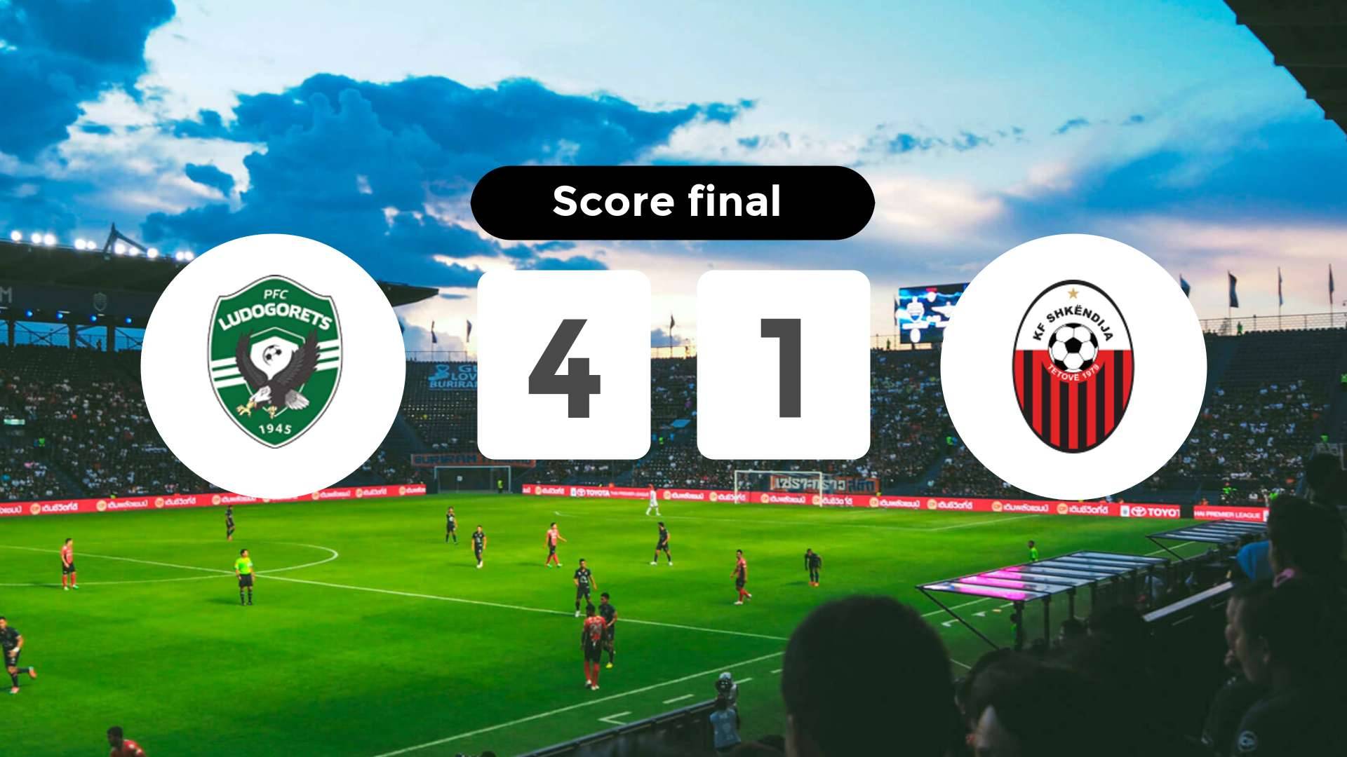 Résumé du match Ludogorets vs Skendija 79 du 28 août 2025