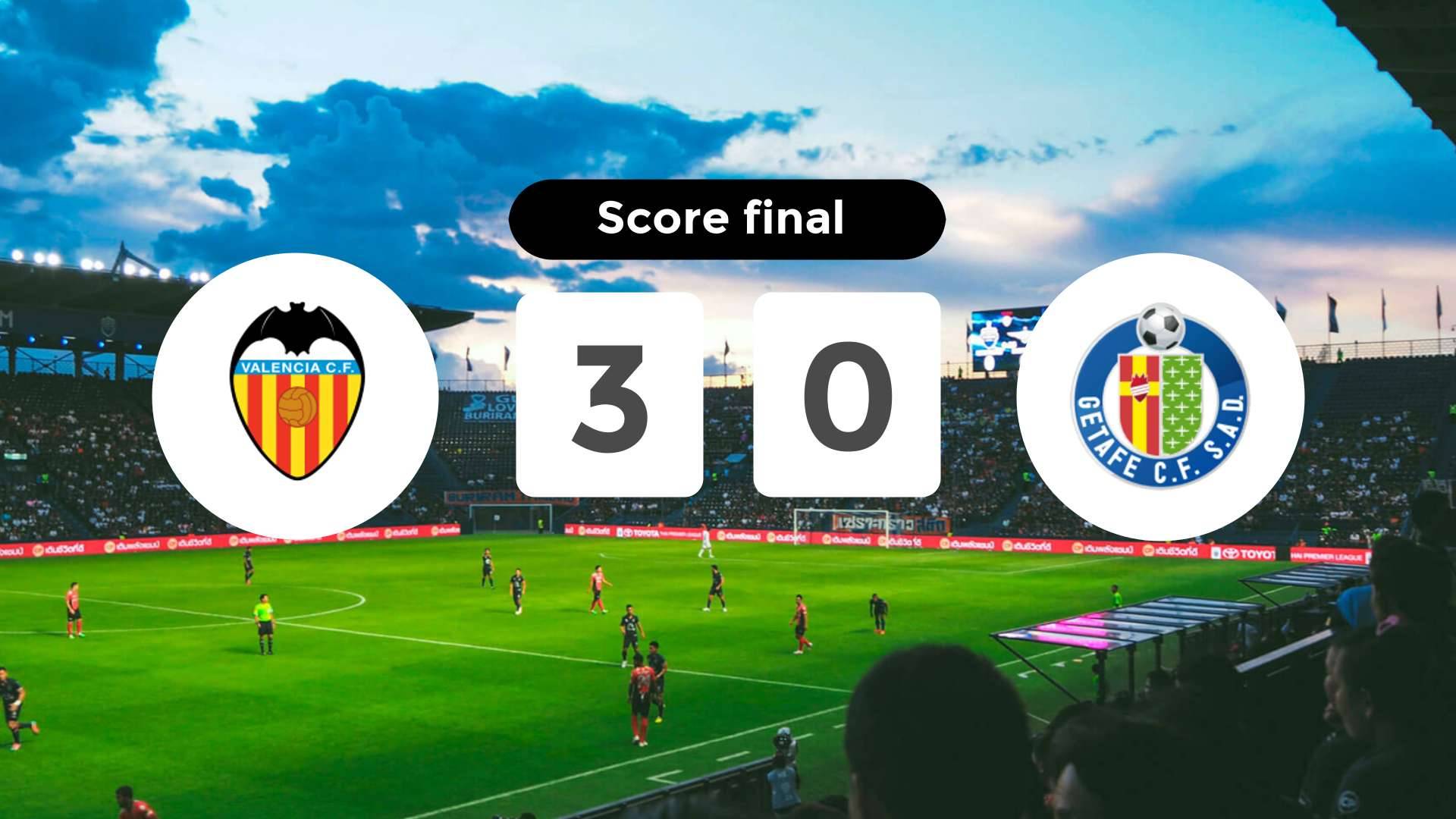 Résumé du match Valencia vs Getafe du 29 août 2025