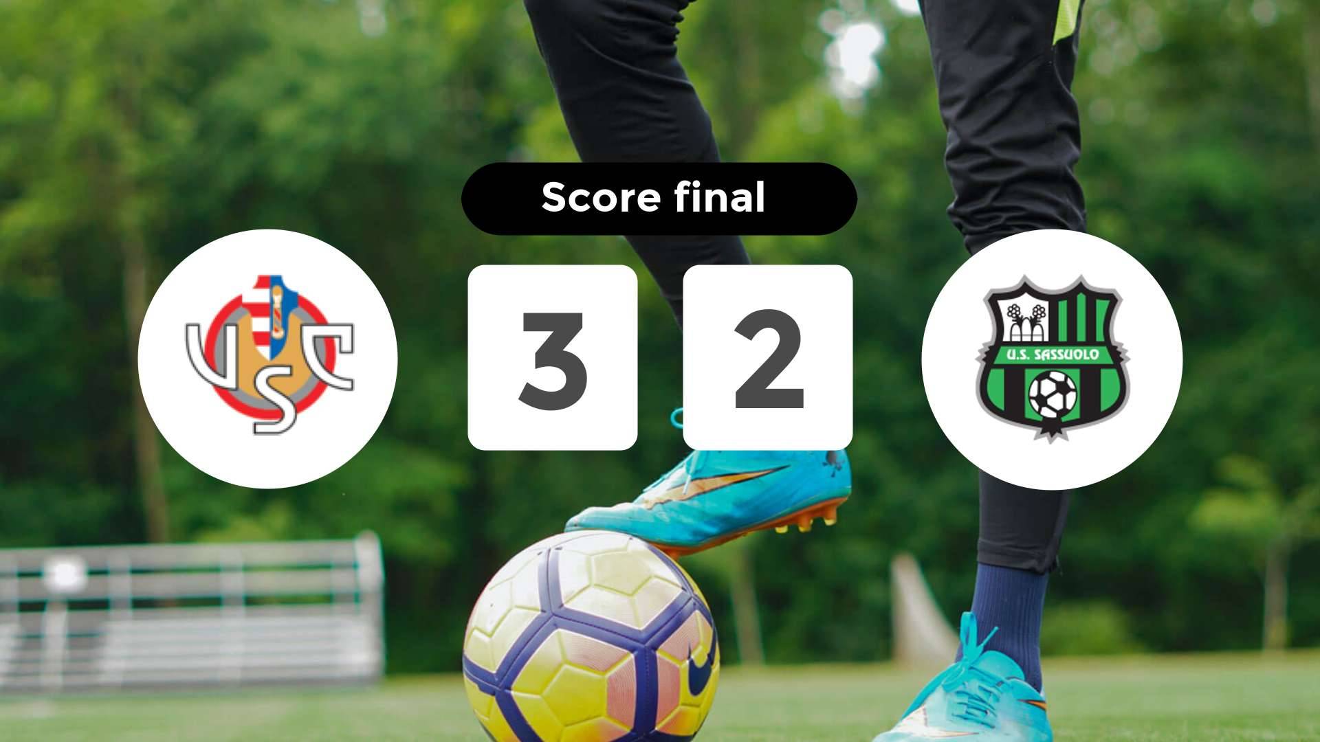 Résumé du match Cremonese vs Sassuolo du 29 août 2025