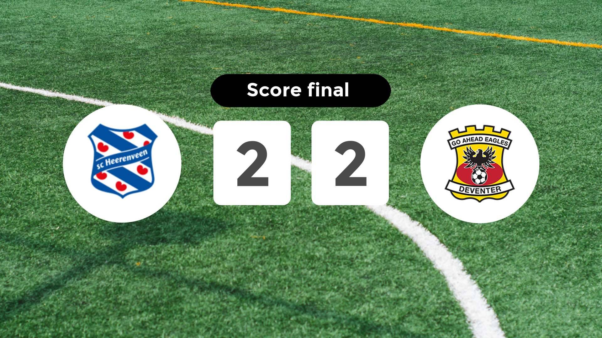 Résumé du match SC Heerenveen vs Go Ahead Eagles du 30 août 2025