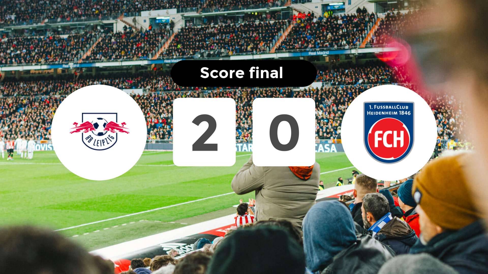 Résumé du match RB Leipzig vs Heidenheim du 30 août 2025