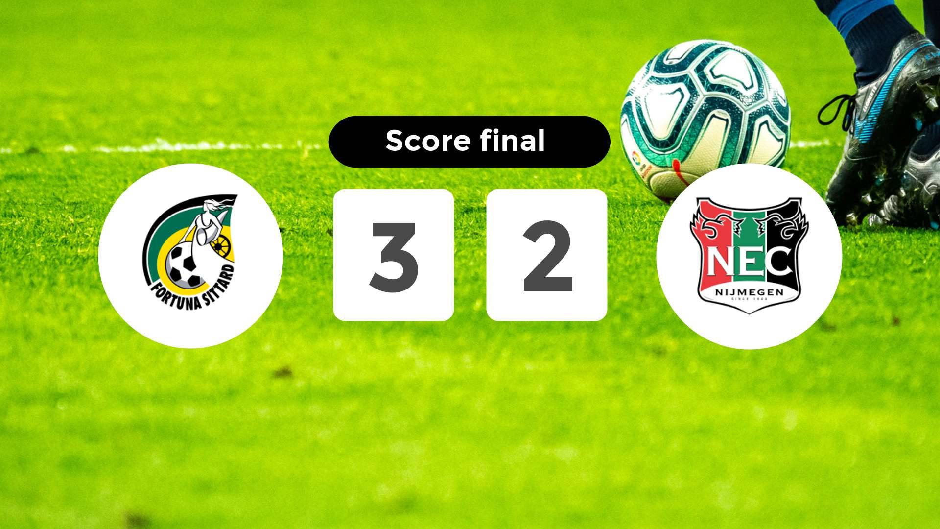 Résumé du match Fortuna Sittard vs NEC Nijmegen du 31 août 2025