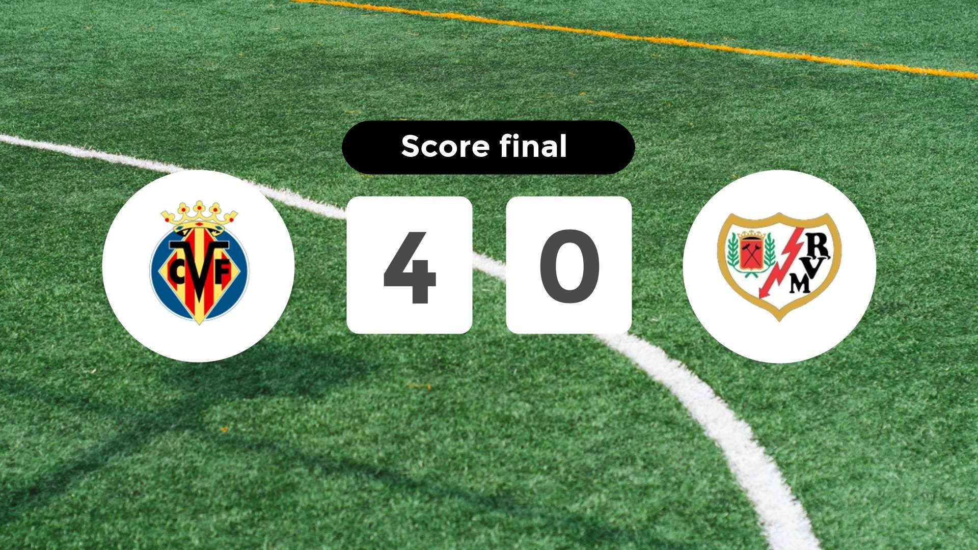 formazioni villarreal - rayo vallecano