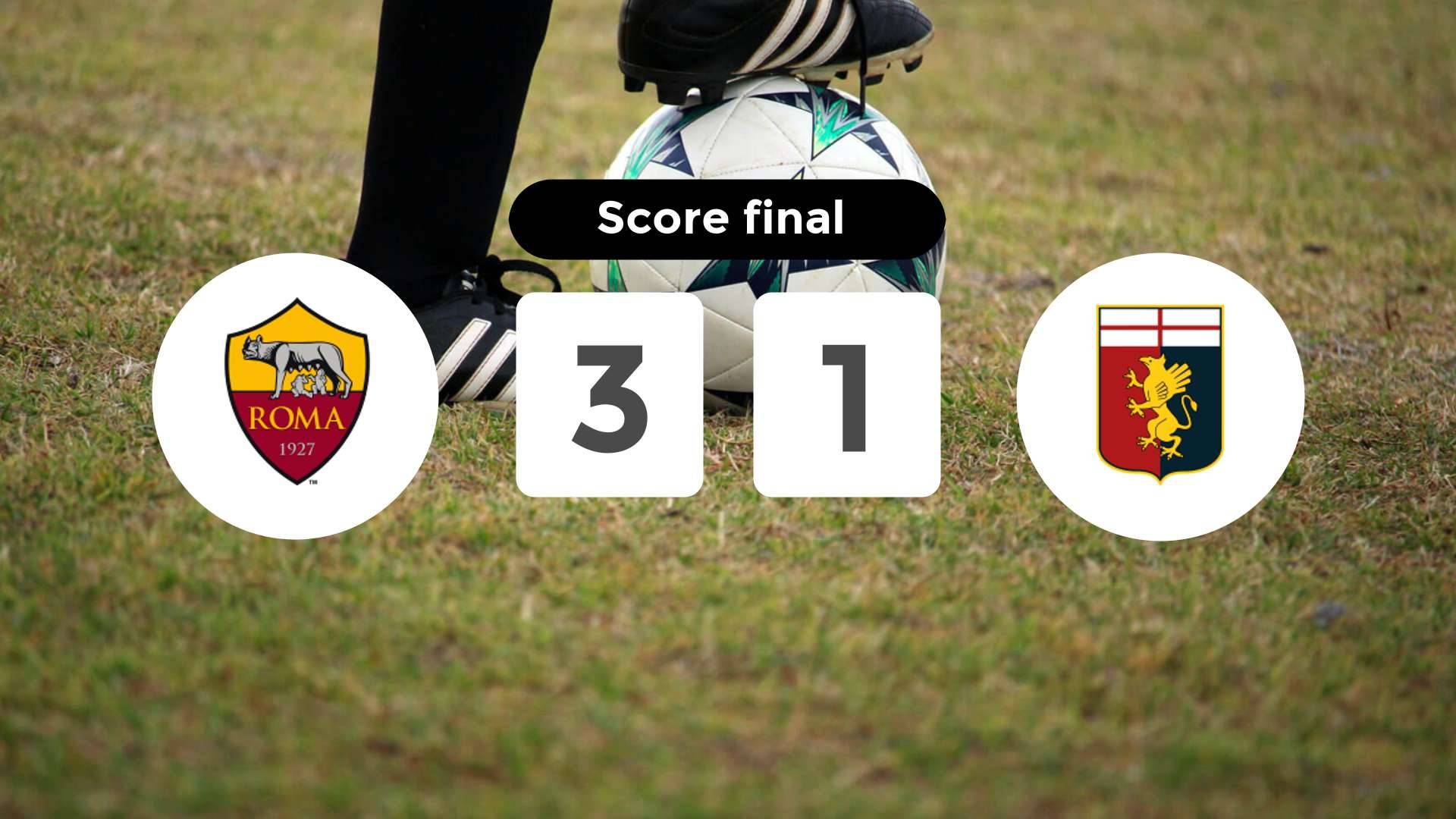 Résumé du match Roma vs Genoa du 29 décembre 2026